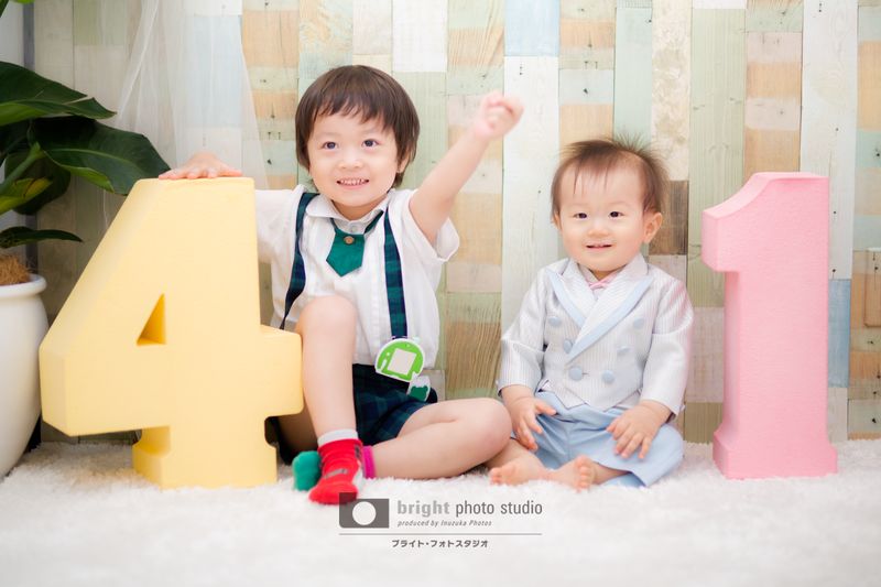 西宮市写真スタジオお誕生日記念カジュアルフォト