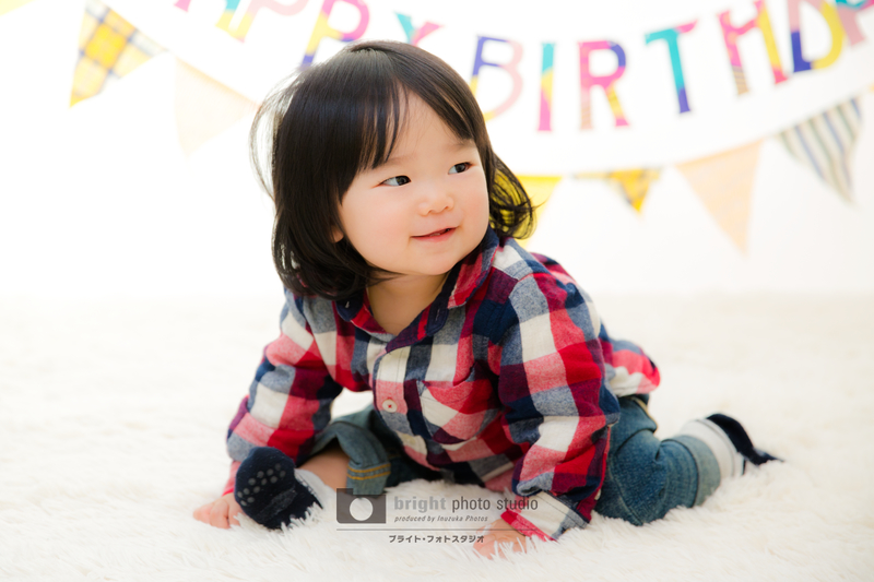 西宮市甲子園写真館フォトスタジオお誕生日記念